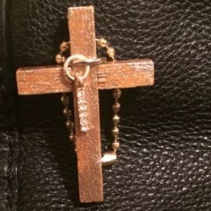 Cross keychain